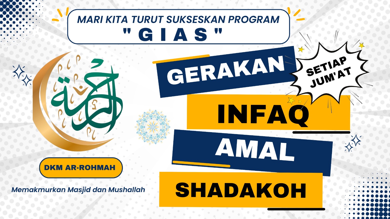 Gerakan Infak Amal Shadakoh "GIAS"